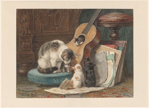 Los músicos
Los Armonistas de Henriëtte Ronner