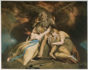 Austria, Viena, pintura de La Muerte de Edipo de Henry  Fuseli