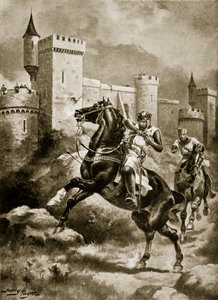El asedio de Chaluz, ilustración de 
