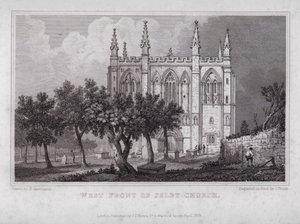 Fachada Oeste de la Iglesia de Selby de Henry (after) Gastineau