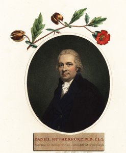 Retrato de Daniel Rutherford, botánico.1805 (grabado)