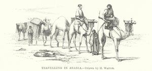 Viajando en Arabia de Henry (after) Warren