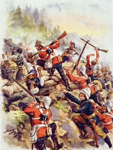 Asaltando las alturas, ilustración de 