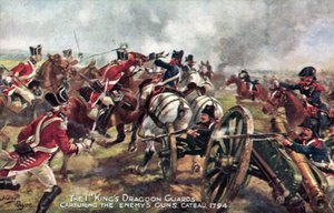 Los Dragones de la Guardia del Rey, Cateau, 25 de abril de 1794
