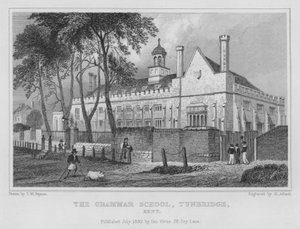 La escuela de gramática, Tunbridge, Kent de Henry Adlard