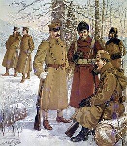 Uniformes de invierno del ejército de EE.UU. de 1901-07 de Henry Alexander (after) Ogden