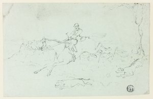 Caza del zorro de Henry Alken