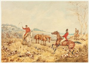 Escena de caza de Henry Alken