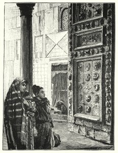 Puerta metálica de la Gran Mezquita en Damasco de Henry Andrew Harper