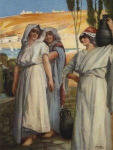 Mujeres sacando agua de un pozo de Henry Andrew Harper