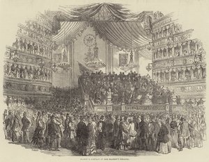 Concierto Nacional en el Teatro de Su Majestad de Henry Anelay