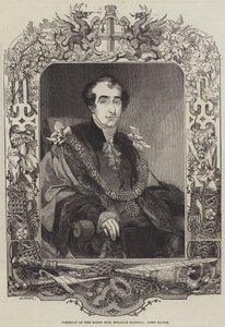 Retrato del Muy Honorable William Magnay, Alcalde de Henry Anelay