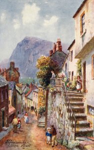 Fore Street, Ilfracombe (litografía en color)