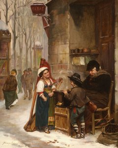 El vendedor de castañas, 1870