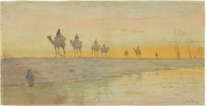 El Nilo—Atardecer