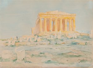 El Partenón, Fachada Oeste, n.d. de Henry Bacon