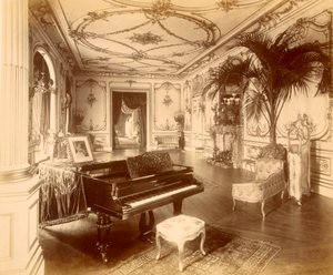 El salón de baile en 17 Grosvenor Place, Londres, 1890 de Henry Bedford Lemere