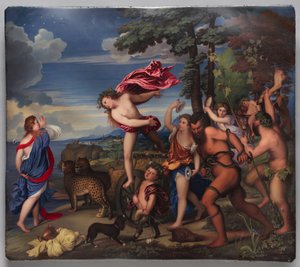 Baco y Ariadna, 1808-1811 de Henry Bone