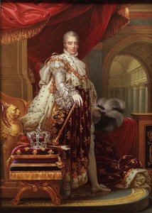 Carlos X 1757-1836, Rey de Francia, después de Gérard, 1829 de Henry Bone