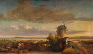 Molinos en los Fens, c1853
