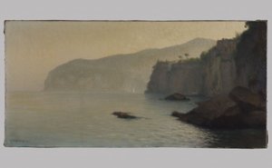 Pequeña costa sorrentina (gris) de Henry Brokman Knudsen