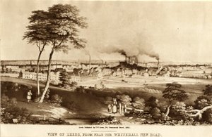 Vista de Leeds, desde cerca de Whitehall New Road de Henry Burn