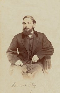 Retrato carte-de-visite de Samuel Ely de Henry C. Phillips