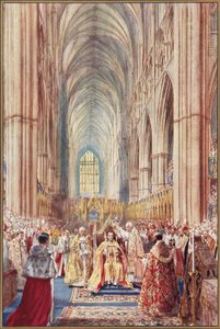 La Coronación del Rey Jorge VI de Henry Charles Brewer