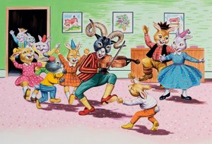 Una fiesta en la casa de Brer Rabbit