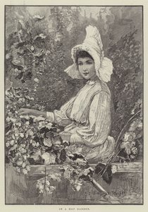 En un jardín de lúpulo de Henry Charles Seppings Wright