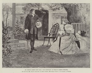 La nueva obra del Sr. Henry James, Guy Domville, en el Teatro St James