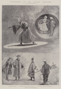 Pantomimas en los teatros de Londres de Henry Charles Seppings Wright