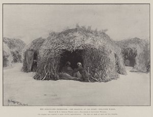 La expedición de Somalilandia, el hospital en Las Durie, salas de aislamiento