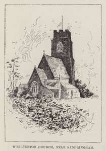 Iglesia de Woolferton, cerca de Sandringham de Henry Charles Seppings Wright