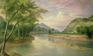 Río Ohio cerca de Marietta de Henry Cheever Pratt