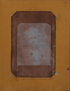 Retrato de medio busto de un hombre, posiblemente Sir David Brewster