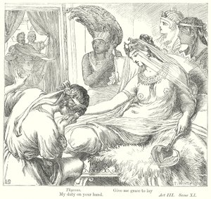 Antonio y Cleopatra (grabado)