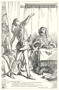 Rey Enrique IV Parte I (grabado) de Henry Courtney (after) Selous