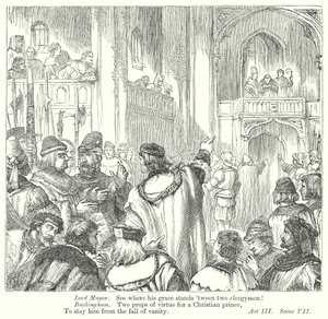 Rey Ricardo III (grabado) de Henry Courtney (after) Selous