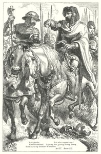 Rey Ricardo II (grabado) de Henry Courtney (after) Selous