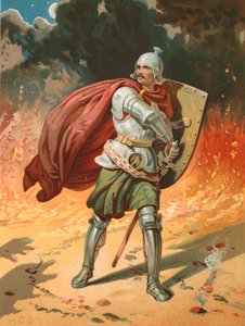 El combate de Christian con Apollyon