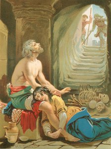 Desesperación y su hija en el Castillo de la Duda