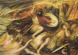 La muerte de Sigfrido de Henry De Groux