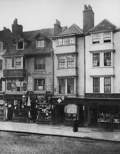 Borough High Street, c.1881 de Henry Dixon