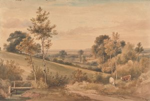 Little Bushey, Hertfordshire de Henry Edridge