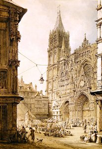 Catedral de Ruán, fachada oeste