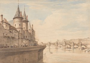 La Conciergerie, París de Henry Edridge