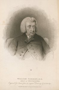 William Vincent, DD, Decano de Westminster de Henry Edridge