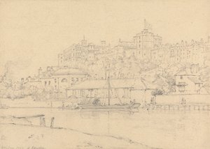 Castillo de Windsor desde las Brocas de Henry Edridge