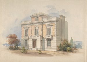Una villa italianizante, 1820-85 de Henry Edward Kendall
